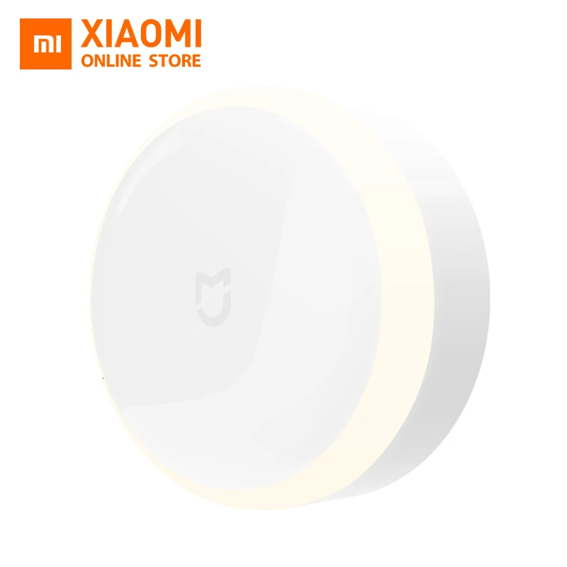 Xiaomi Mijia светодиодный Ночной светильник с датчиком движения тела, светильник с инфракрасным пультом дистанционного управления, ночной Светильник для умного дома, коридора, ночной Светильник