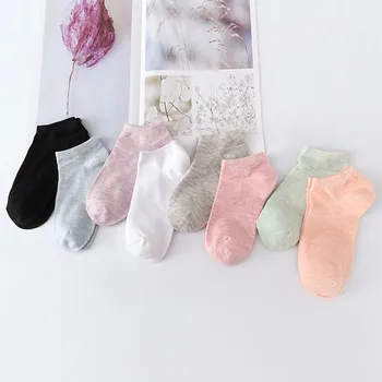 

New candy colors Men/Women Socks Pure color Business Boat Sock Spring/Autumn Breathable Ankle Socks Slippers Short socks