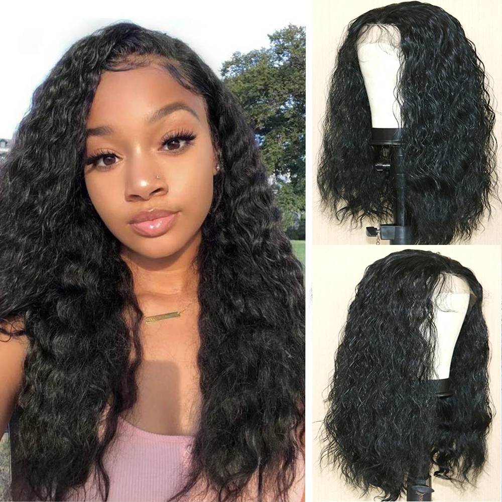 Fantasy Beauty Lace Front Loose Curly 18 Inches Lace Hair Wigs Hair Replacement Synthetic Wigs For Women