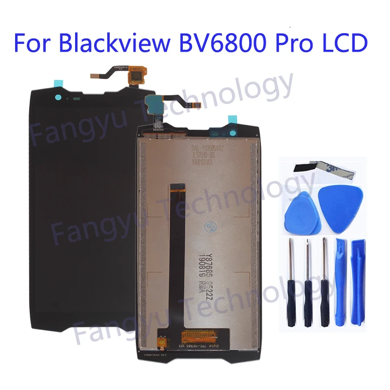

Original display For Blackview BV6800 PRO LCD touch screen digitizer replacement for BV 6800 pro display repair +Tool kit