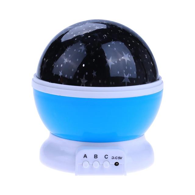Night light Projector Star Moon lamp Starry Sky Christmas Decoration Home children night light Lamp bedside galaxy projector