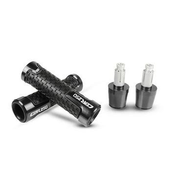 

High Quality Motorcycle Accessories 7/8 " 23mm handle grips racing handlebar Handle Bar End Cap FOR HONDA CBR250 2011-2012