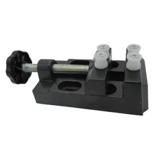 Алюминий грецкого ореха зажимы мини настольные тиски, стол плоскогубцы оливковое бусины Бодхи крепежный зажим кровать