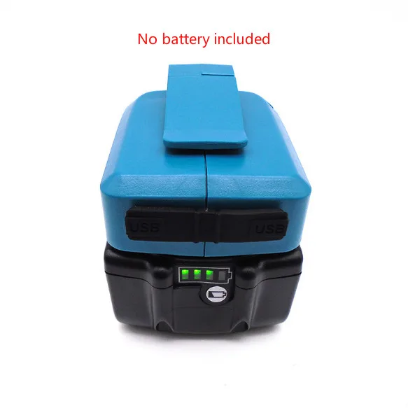 USB-адаптер 3A для Makita 18 в 14 4 В преобразователь литиевых батарей мобильный телефон
