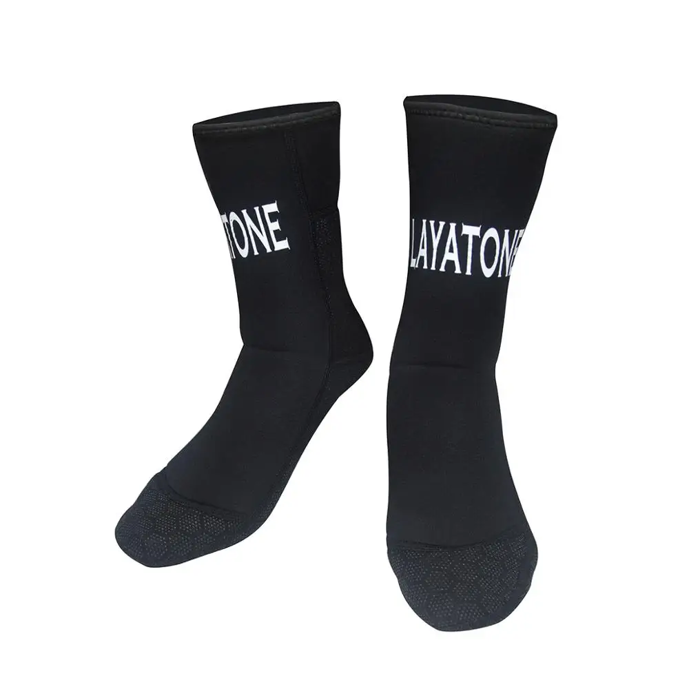 LayaTone 3 мм Неопреновый для дайвинга носки мужчин пляжная обувь плавательные