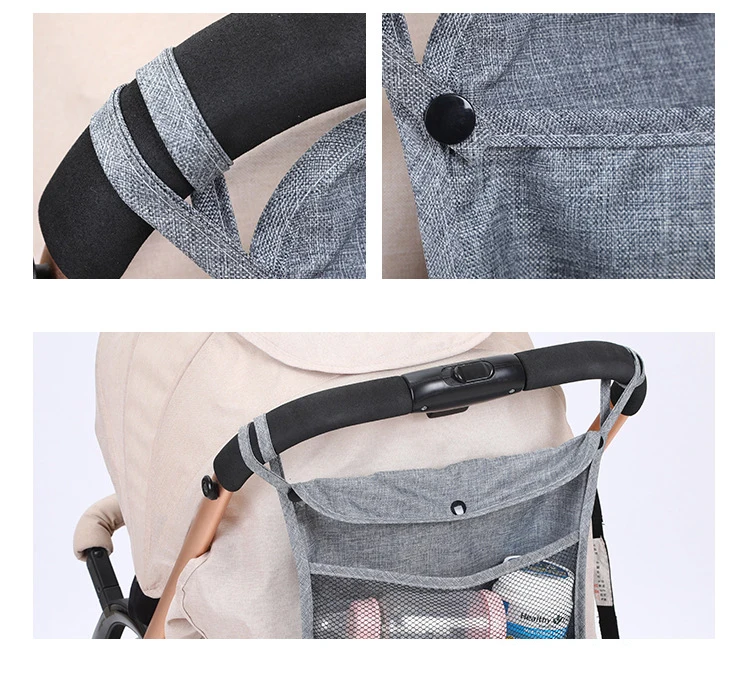 Baby Stroller Bag Hanging Net Big Bags Portable Baby Umbrella Storage Bag Pocket Cup Holder Organizer Universal Useful Accessory baby stroller accessories do i need	