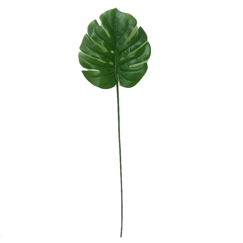 New Artificial Plants Green Turtle Leaves Garden Home Decor Green Leaves Home DIY Foliage Wedding Party Office Store Decorations - Цвет: 1