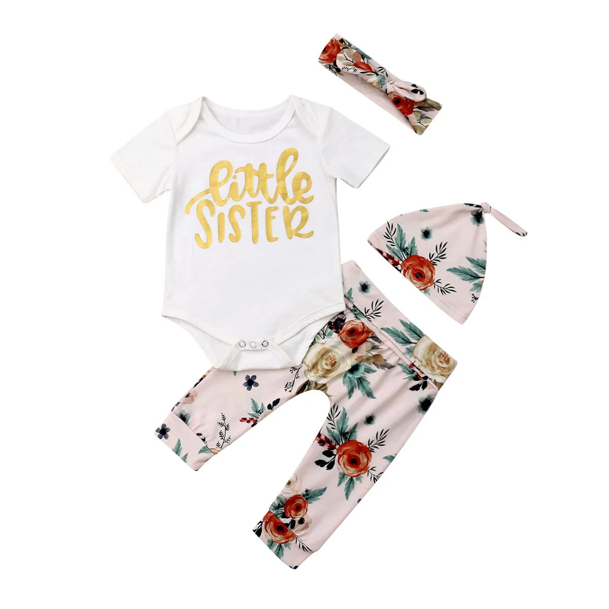 Big/Little Sister Match Set Baby Girl Tops Romper Pants Skirts Outfit Clothes UK | Детская одежда и обувь