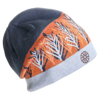 

Tree Plant Print Knitted Beanies Hat for Men Women Autumn Winter Warm Double Layer Cap Ski Skating Skullies Christmas Gifts