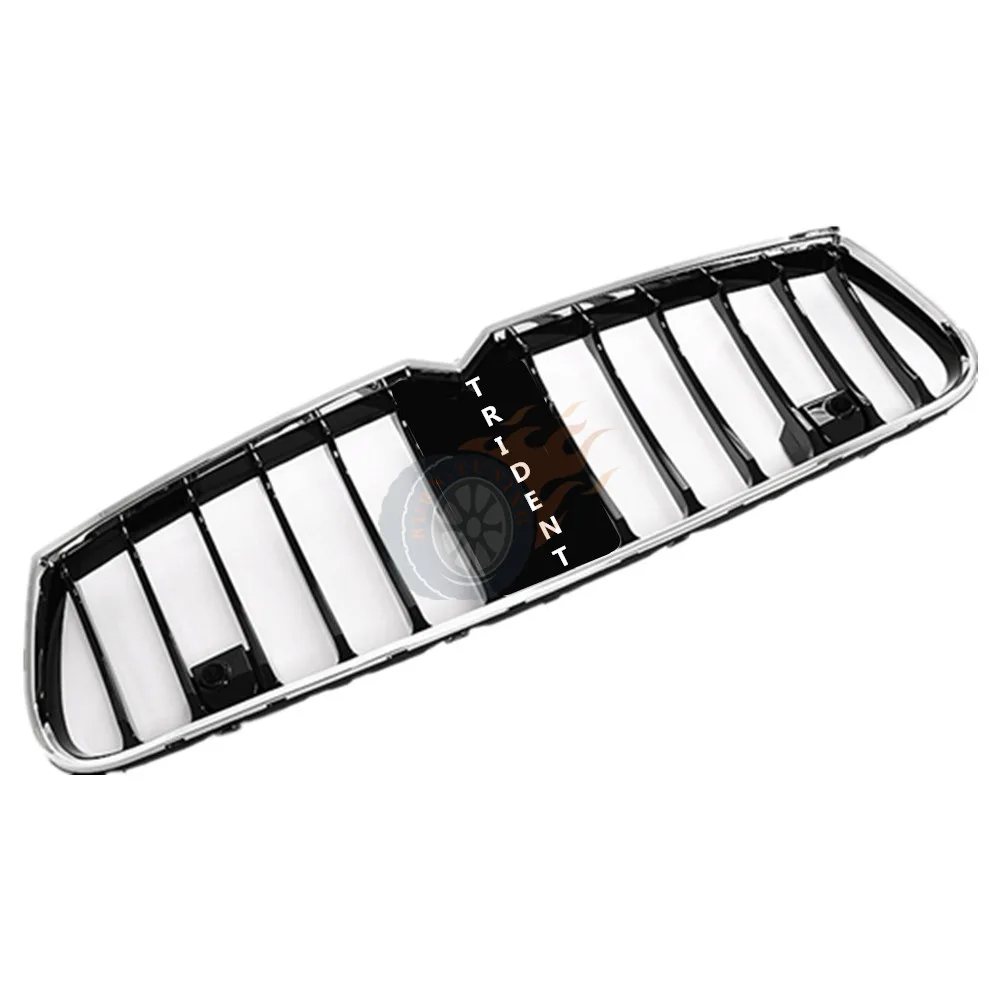 ABS хромированный гриль для Maserati Ghibli Grill- с эмблемой Trident Upgrade передний бампер капот гоночные грили автомобильный Стайлинг