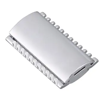 

1pc Razor Head Manual Shaving Zinc Alloy Safety Double Edge Replacement Head Metal Razor Head Tool for Men Adults