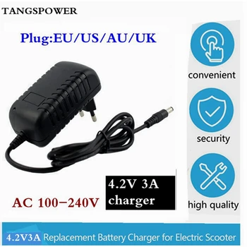 

4.2V 3A High quality charger 5.5 * 2.1mm AC DC power adapter charger 1 series 4.2V 3.7V 3.6V 18650 lithium ion lithium battery