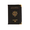 PU Leather France Passport Cover Credit Card Slots Porte-Passeport Housse for Men Women French Passports Organizer for Travel ► Photo 1/6