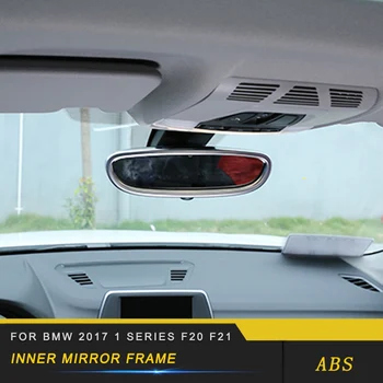 

For BMW 1 Series F20 F21 2012-2019 Auto Car-styling Inner Mirror Circle Frame Cover Trim Sticker Interior Accessories