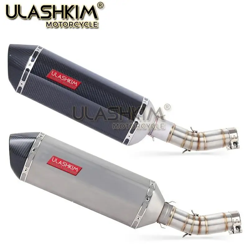 Полная выхлопная система мотоцикла глушитель Escape slip on для suzuki GSX250R GSX 250R GSX250 GW250 Link средняя труба с DB-KILLER