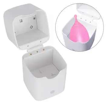 

Electric Portable Menstrual Cup Nipple Sterilizer Period Cup Sterilizing Feminine Hygiene Bacteria Fast Disinfection Machines