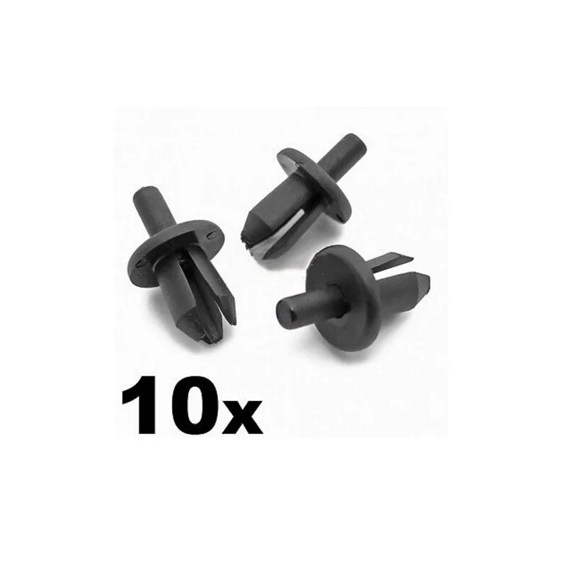 

10x пластиковые зажимы для отделки Volvo-для бамперов, порогов, крышек экранов, подкладок и отделки