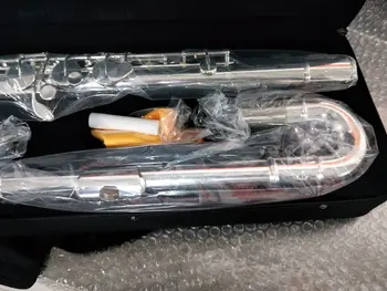 

New Arrival Professiona Music instrument Bass Flute “”（baritone）In Silver 181102