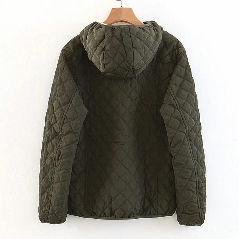 Autumn Jacket Womens Winter Outwear Coat Plus Velvet Lamb Hooded New Parkas Basic Jackets Female Women Winter Cotton Coats