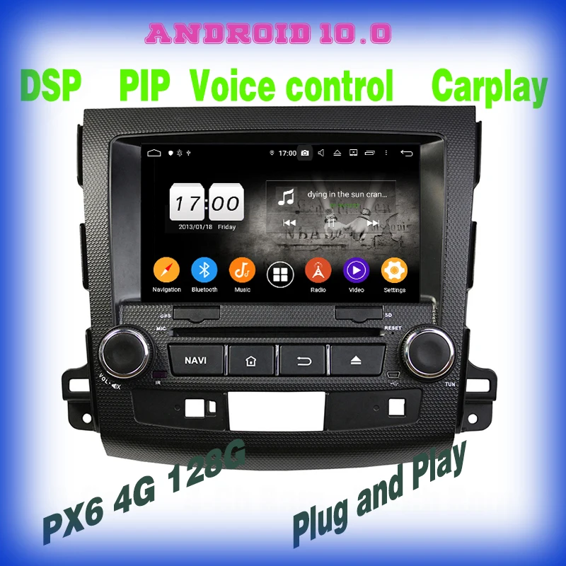PX6Android100CarGPSdvdvoicecontrolplayerformitsubishi