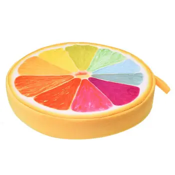 

Home Decor Fruit Round Sponge Seat Floor Cushion Indoor/Outdoor Chairpad Colorful Orange