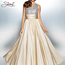 SERMENT Европа и Соединенные Штаты Amazon Взрывные Модели плеча сексуальное высококлассное женское вечернее платье