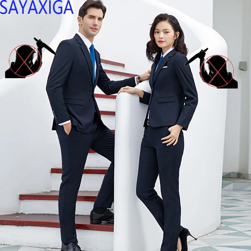 

Self defense Stealth Anti Cut blazer Knife stab Resistant suits puncture Stab Proof business Cutfree protective Clothing set 4XL