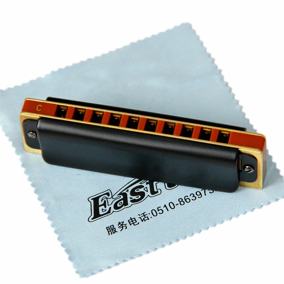 Easttop диатоническая губная гармоника 10 отверстий Blues C/D/E/F/G 5 шт./партия