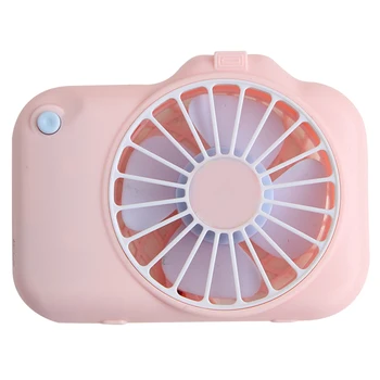 

1 Pc Mini Fan Practical Portable Camera Shape Handheld Fan Outdoor Cooling Fan Table Fan for Dormitory Office Home