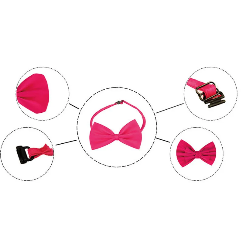 Pet Cat And Dog Collars, Cute Pet Bow Tie, Cat And Dog Handsome Collar Holiday Party Gift Pet Headdress Grooming Pet Supplies
