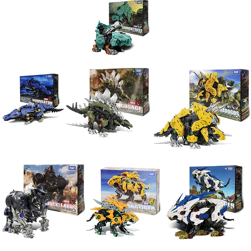 TAKARA TOMY экшн-фигурка Zoids sos Механический Зверь сотый зверь длинный Лев смерти тираннозавр электрическая сборочная игрушка для детей