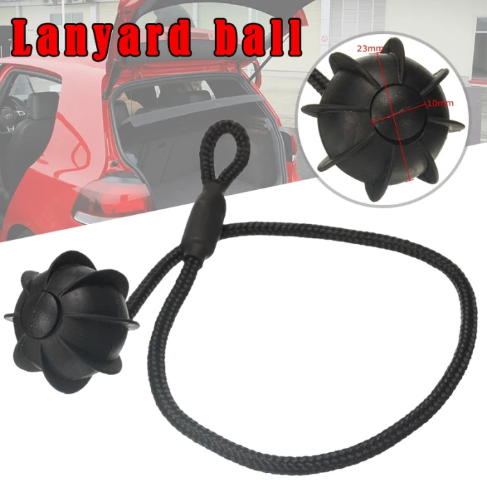 Lanyard Ball Package Parcel Shelf String for Volkswagen Golf MK5 MK6 R20 Car Styling