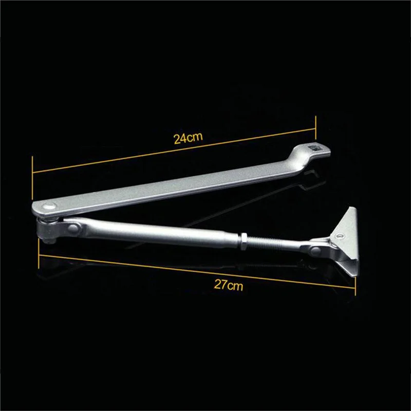 New Hydraulic er Automatic Door Closers 15KG to 45KG Adjustable Speed Door Closing Equipment Mute Soft Closing Hardware