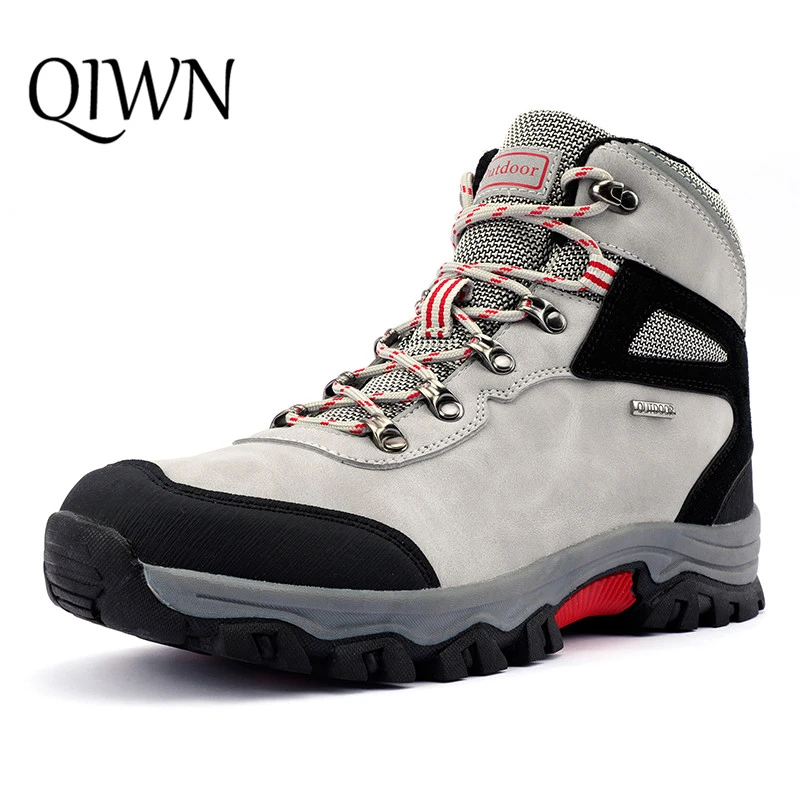 Zapatos de senderismo para hombre, zapatillas de exterior para Trekking y Turismo, Botas de de cuero de gamuza antideslizantes, invierno, 2021|Zapatos senderismo| - AliExpress