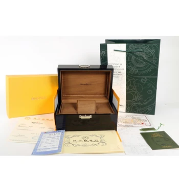 

High Quality AP Offshore Watch Original Box Papers Red Wood Boxes Handbag For 15400 15710 15703 26703 26470 3120 3126 Watches