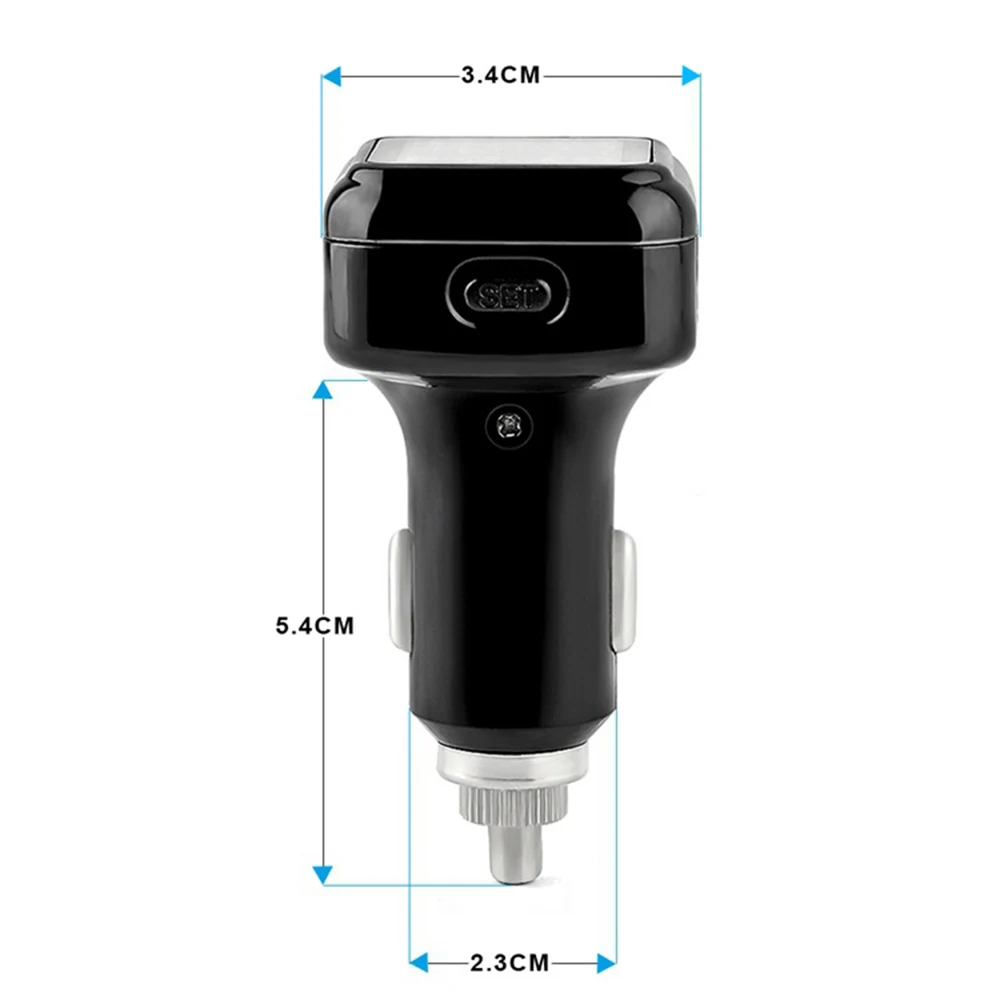 TPMS Car Tire Pressure Alarm Monitor System 4 External Internal Sensor Auto Tyre Cigarette Monitoring New T05W T05N 5