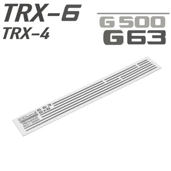 

Rc Buggy Crawler Toy Car Body Shell Silver Sticker Trims For 1/10 Scale Remote Control Car Traxxass Trx6 G63 6X6 Decoration Part