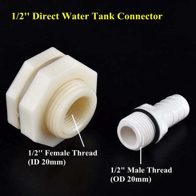 1/2 " - 8 ~ 16 Mm -Es Pagoda Közvetlen Víztartály -Csatlakozó Készlet Akváriumtartály -Tartály Ízületi Öntözési Rendszer Szilikon Tömlőcsuklók - Image 2