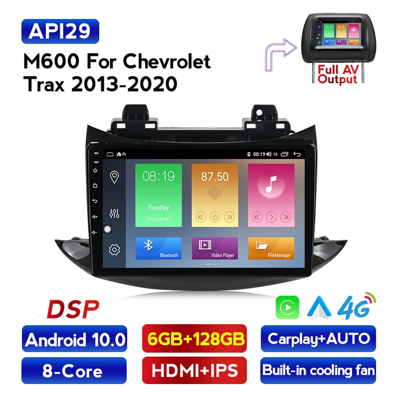 Автомобильный мультимедийный радиоприемник на Android с GPS-навигацией для Chevy Chevrolet