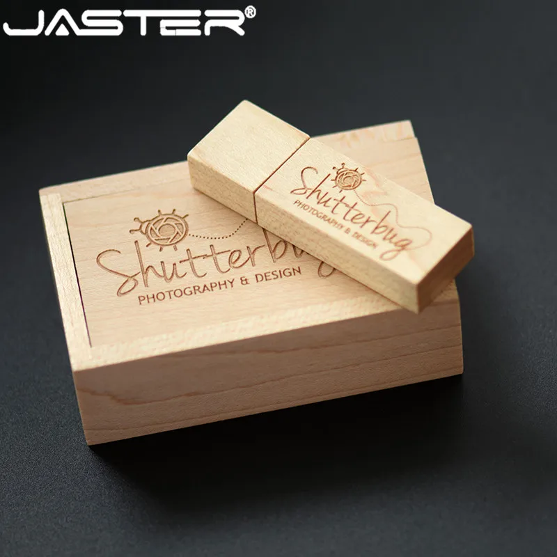 Usb флеш накопитель JASTER в деревянной коробке 4 32 Гб|USB флэш-накопители| |