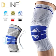 1 шт. высокие эластичные Наколенники Brace для поддержки колена Регулируемые Наколенники для баскетбола волейбола защитный ремень наколенники 4,7