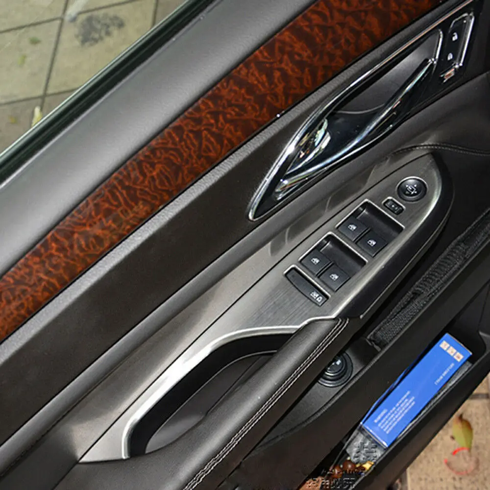 Для Cadillac SRX от АТС ХЦ 2010 2011 2012 2013 салон, дверь, подлоктоник оконный переключатель кнопка накладка