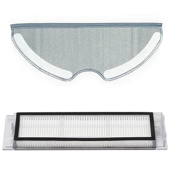 

1Pcs for 360 S7 Robot Vacuum Part Hepa Filter & 4Pcs Cleaner Mop Cloth Vacuum Cleaner Spare Parts