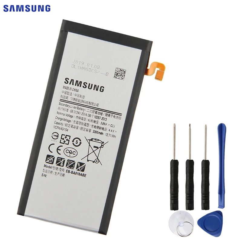 Оригинальная запасная аккумуляторная батарея SAMSUNG телефон Samsung Galaxy A8 2016 A810F A810