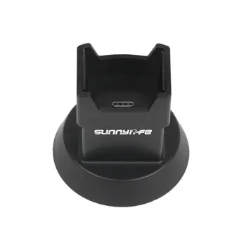 

Dual Type-C Interfaces Portable Charger Holder Handheld Gimbal Tripod Extension Rod Charging Base Stand For OSMO Pocket