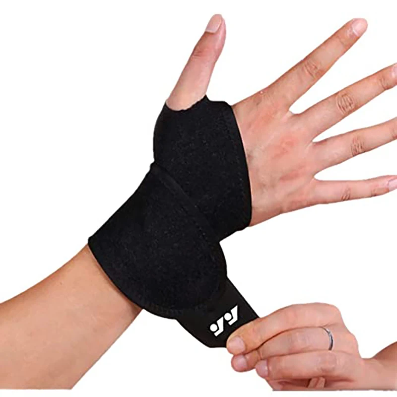 

Wrist Support Brace Sports Exercise Training Hand Protector Neoprene Wrist Wraps Suitable for Right and Left Hands Adjustable