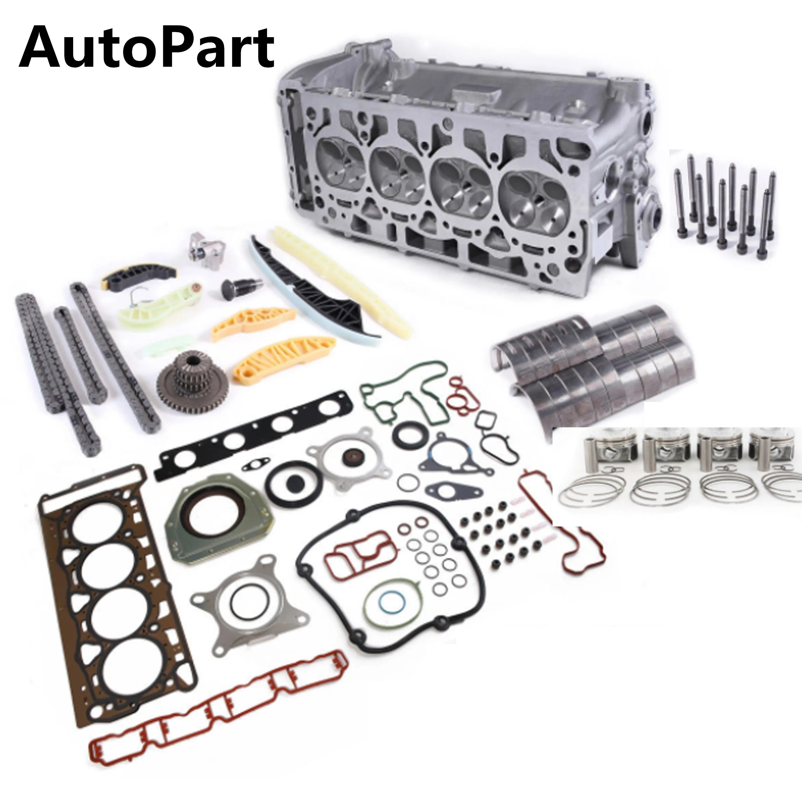 Ремонтный комплект для Audi A4 A5 A6 Skoda Seat VW Jetta 2005 2014 CBFA/CCTA/CCZA 06H109469AD 06H 103 085 G EA888 2 0