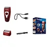 Kemei Electric Cordless Shaver Perfect Perrect Cut Twin Men Razor Floating Blade with Pop-up Trimmer Blade Rechargeable KM-1123 6