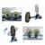 Универсальный Регулируемый Угол Dual Head USB Powered 3-Speed Adjustable Car Dashboard Cooling Air USB Fan for SUV Vehicles Home