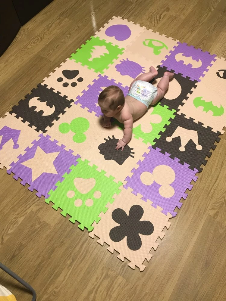 crown baby play mat